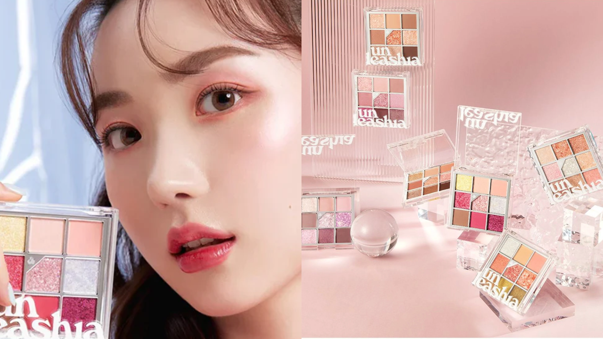 Unleashia Glitterpedia Eye Palette Nudie Glow Australia