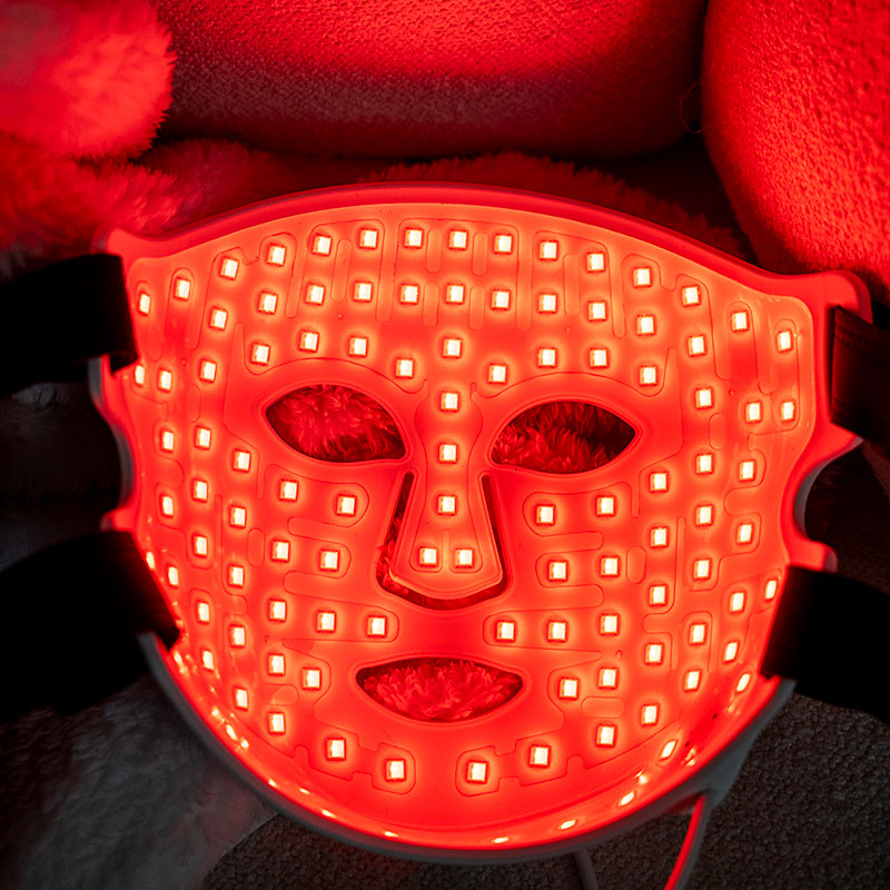 CurrentBody Series 2 LED Mask - view of all the LED lights